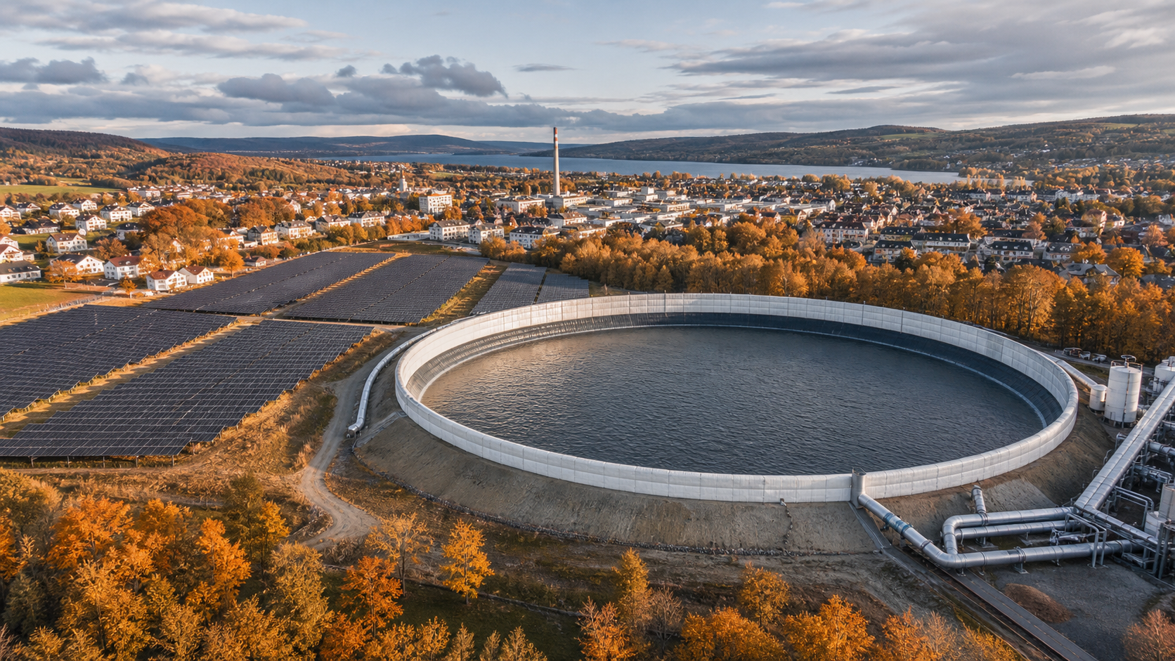 Sezónní ukládání tepla může propojit solární energii, odpadní teplo a soustavy zásobování