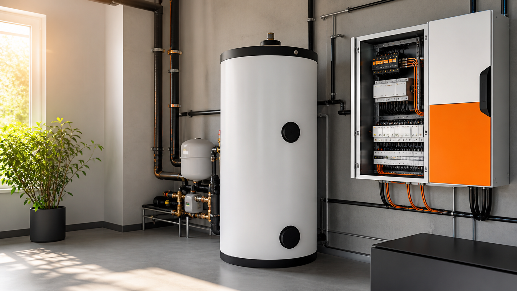 Warmwasserbereiter und Wärmespeicher werden zu Flexibilitätsbausteinen des Netzes