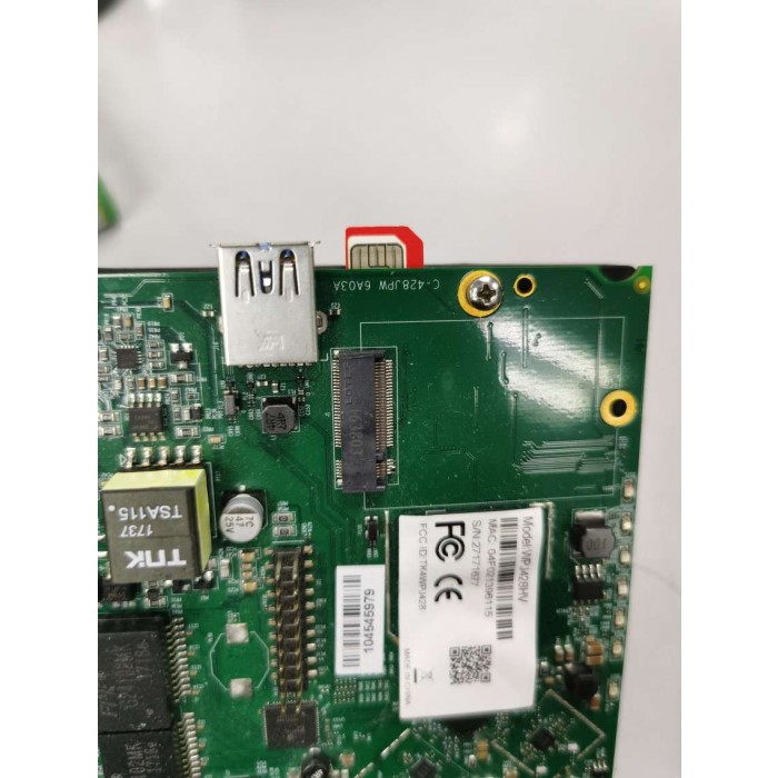 WPJ428 Multi-function IPQ4028 Embedded Board, 710MHz CPU / 2x GE Port / Dual Band 802.11ac Wave 2, LTE Gateway - Image 3
