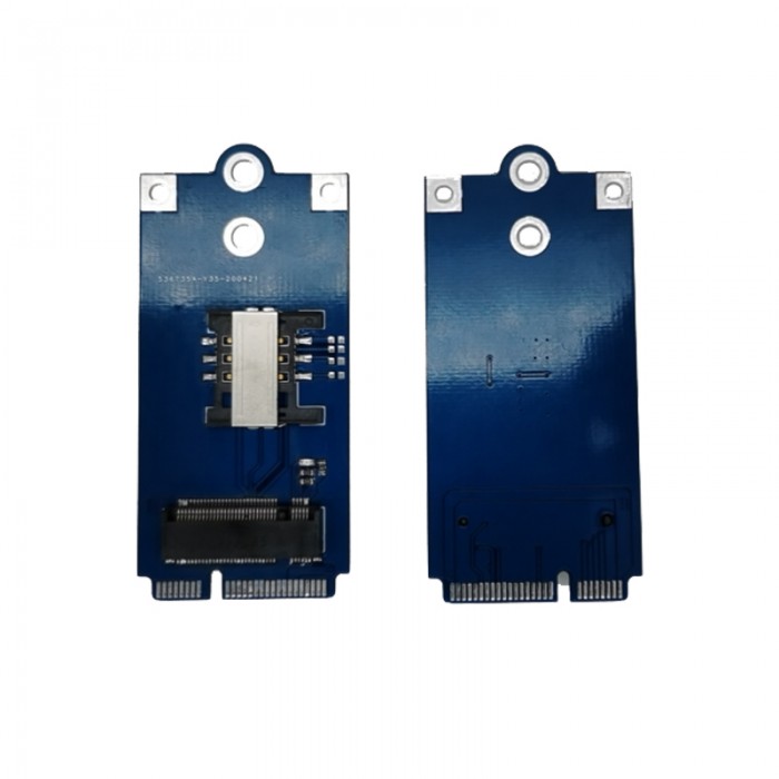 M.2 B Key to Mini PCI-E 5G modules PINS compatible Adapter Converter Card with SIM Card Slot for Quectel, SIMCom etc.