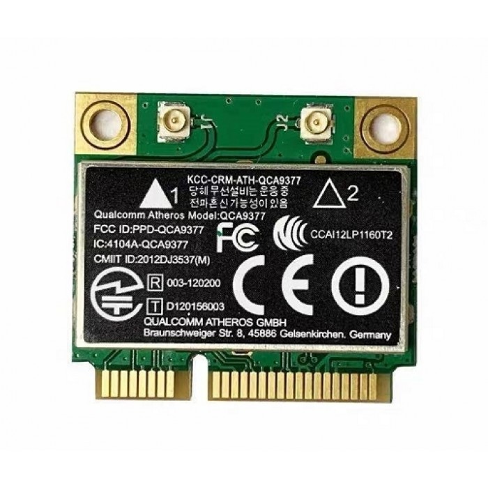 Qualcomm Atheros QCA 9377 dual-band WiFi AC Bluetooth wireless network card