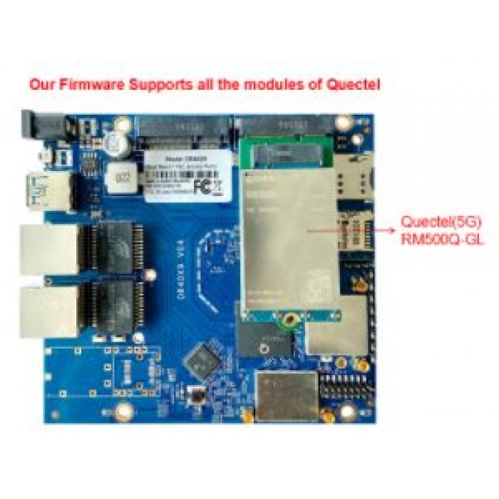 DR4029 LV IPQ 4029 Dakota 716MHz ARM7 CPU / 2x GE Port / Dual Band 802.11ac Wave 2 MU-MIMO, LTE Gateway, Multi-function Embedded Board with on-board WiFi
