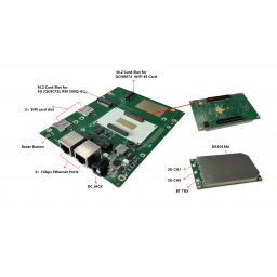 DRiver 6122-6E 524WiFi WiFi6E 802.11ax 2x2 MU-MIMO 6GHz QCN 6122 Single Band Wireless Module M.2, FOR IPQ 5018 boards only !! - Image 3