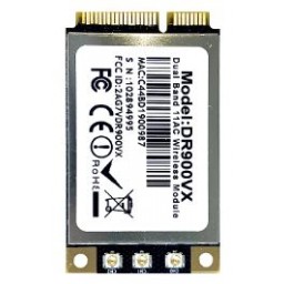 DR 900VX QCA9880 Reference XB140 design miniPCIe Dual Band module, 802.11ac, 2,4/5GHz, 3x3 MIMO, 3,3V, 3*ufl, Wallys