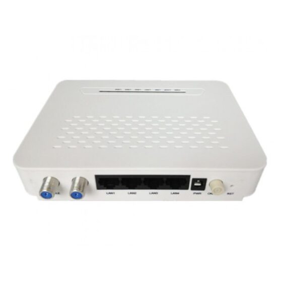 Wodaplug EOC Slave end unit EOC1121R4L, 600Mbps, 4*LAN ,2*F, WEB Management