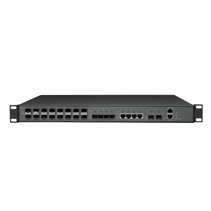Wodaplug ® 1U16PGE 1U 16PON GEPON OLT, PON Cortina CS8032 + Broadcom chipset, 2*10Gb uplink, WEB, CLI, SNMP management