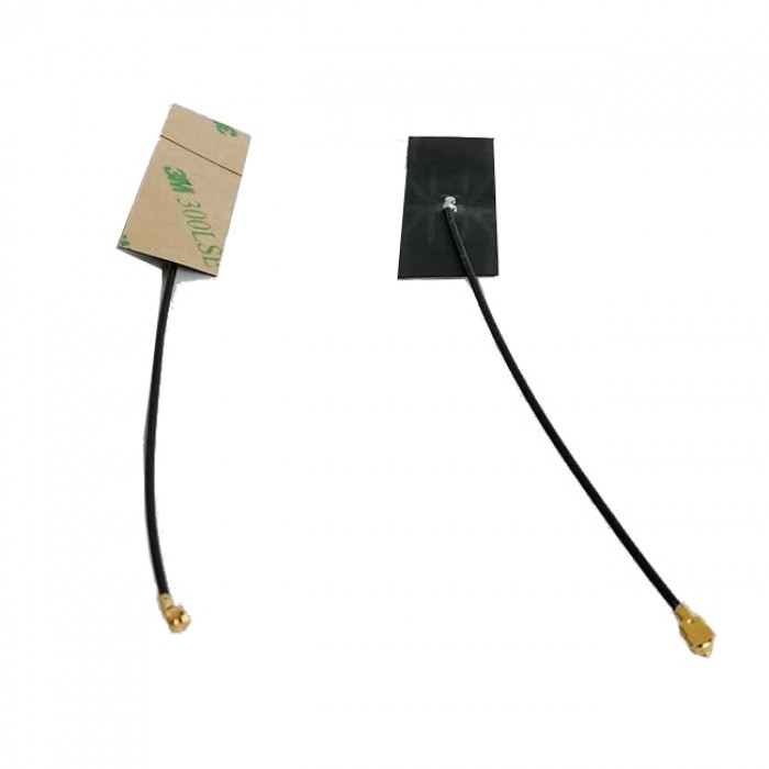524 WiFi internal FPC Dual Band 5dBi Antenna , 2.4 / 5 GHz , with 12cm pigtail cable, MMCX connector - Image 3