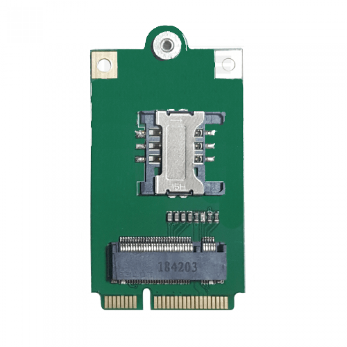 M.2 B Key to Mini PCI-E Adapter Converter Card with SIM Card Slot for Sierra Wireless , Quectel modem or SIM by wodaplug.com