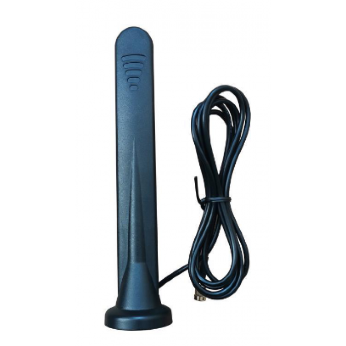 524 LTE pure 5G Magnetic Mount 4G/5G Antenna, 617MHz - 6000MHz, 4dBi, 3m cable, SMA male connector, 524wifi ProPlus serie
