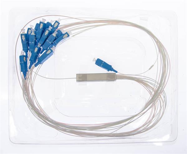 Wodaplug ® mini pacakge optical PLC splitter 1 to 16 - with connector type SC/PC - Image 2