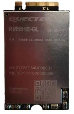 Quectel RM551E-GL 5G Sub-6GHz & mmWave M.2 Module, rel 17, Qualcomm Snapdragon x75 chipset