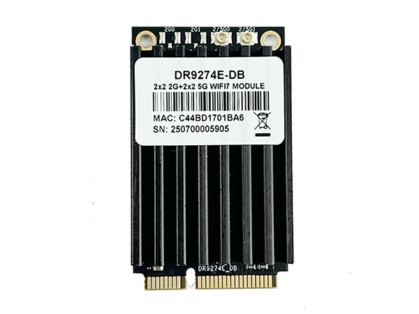 QCN9274 524WiFi WiFi7 DReam 9274E-DB miniPCIe Qualcomm Dual band 2,4 + 5 GHz 802.11BE 2X2 MU-MIMO DBDC WIFI7 MODULE, serie Proplus