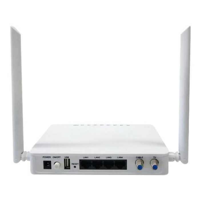 Wodaplug 1000 EOC end unit slave MSS5004WAC 7.5Mhz-86Mhz  AV2 1000Mbps EOC Dual band WiFi Indoor 2xF 4xLAN 100Mb Coax internet