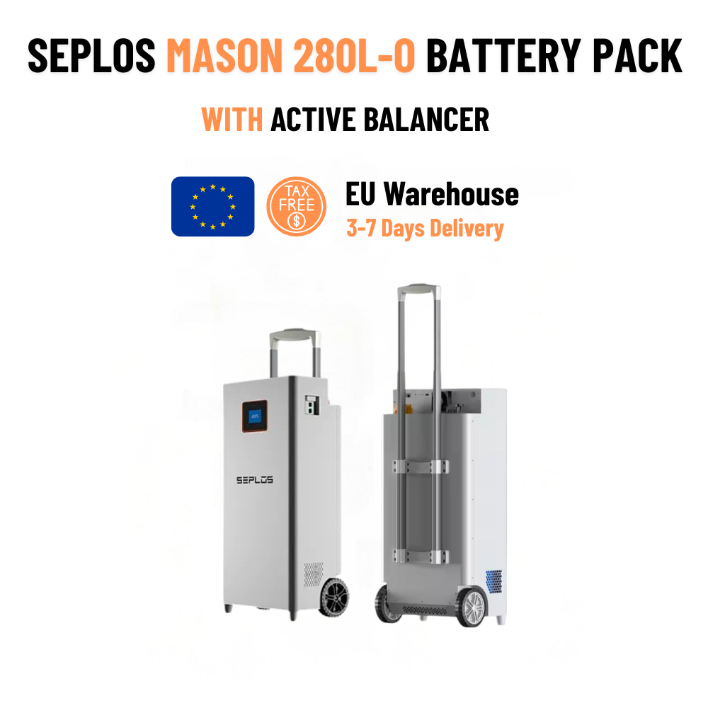 SEPLOS Mason 314L EVE V3.0 — 16 kWh LFP battery — product view 1
