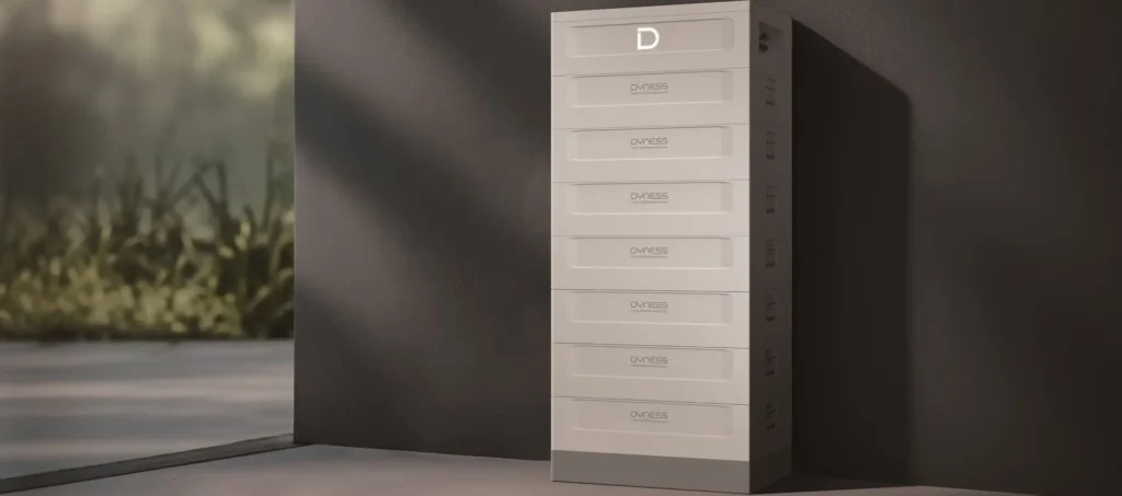Systém Dyness STACK100 Pro; prodávanou položkou je jeden bateriový modul S51100 Pro