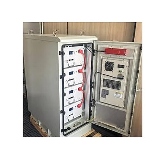 Venkovní bateriová skříň WodaTherm™ BDTN LV48 s kapacitou přibližně 48 kWh