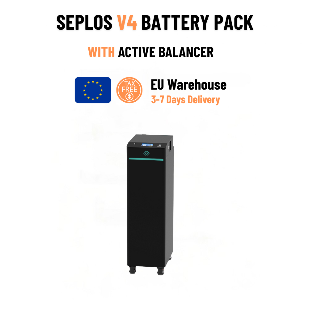 SEPLOS V4 Black — 14.3 kWh LFP battery