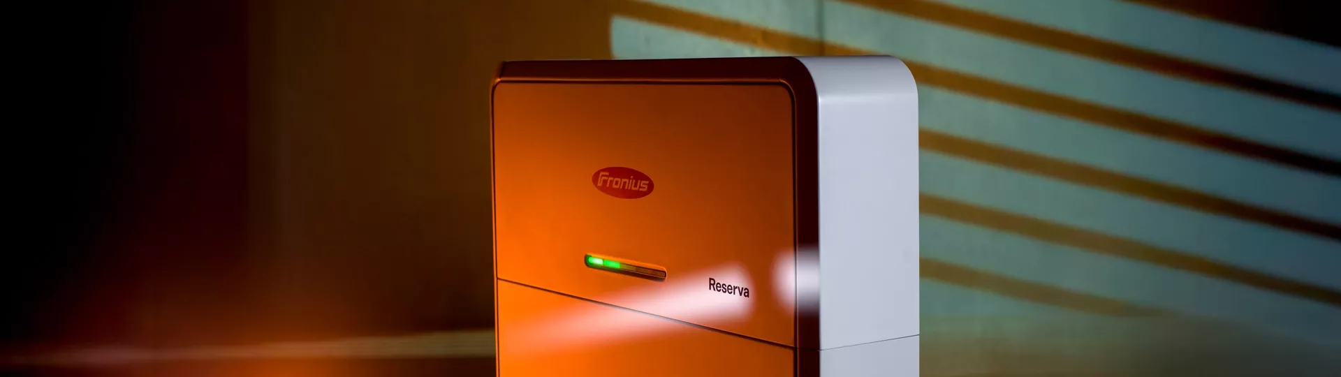 Detail systému Fronius Reserva; jeden modul se prodává samostatně