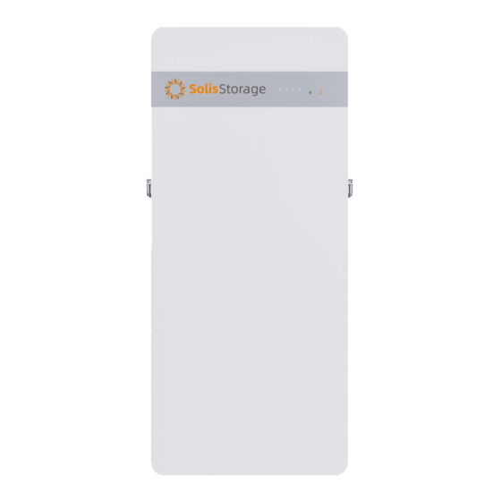 SolisStorage IntelliHome-10kWh-OD 10kWh nízkonapěťová baterie čelní pohled