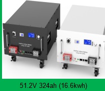 AVEPOWER LiFePO4 racková baterie 16,59 kWh 51,2 V 324 Ah