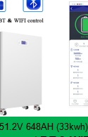 AVEPOWER LiFePO4 baterie pro fotovoltaiku 33,18 kWh 648 Ah