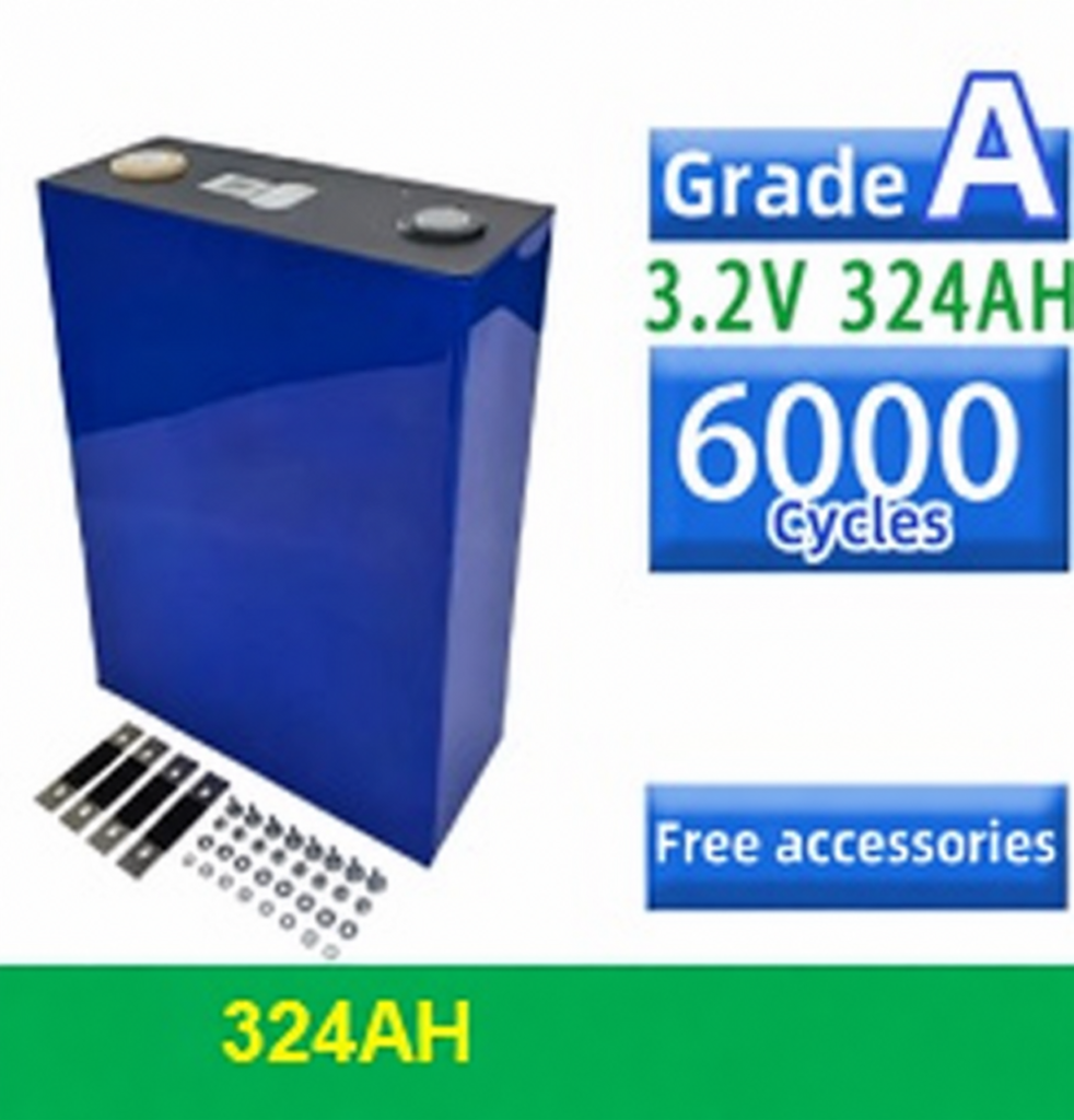 AVEPOWER LiFePO4 článek 3,2 V 324 Ah s připojovacím příslušenstvím