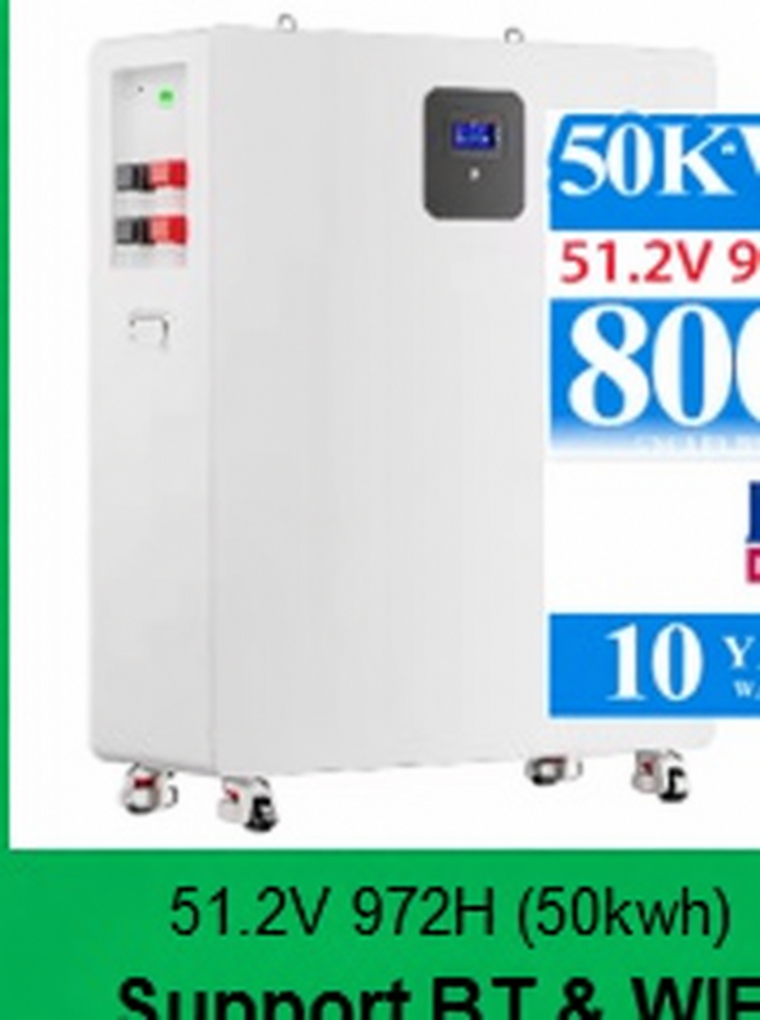 AVEPOWER LiFePO4 bateriové úložiště 49,77 kWh 972 Ah